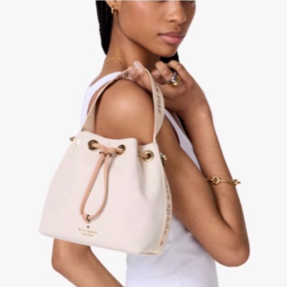 Kate Spade Kip Canvas Bucket Bag